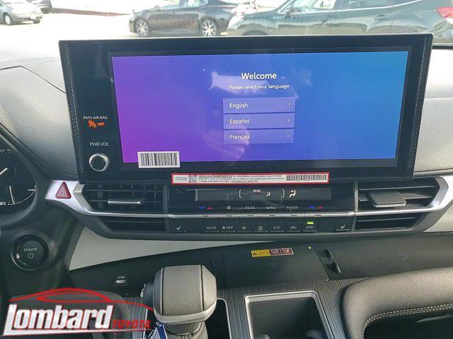 new 2025 Toyota Sienna car, priced at $50,655
