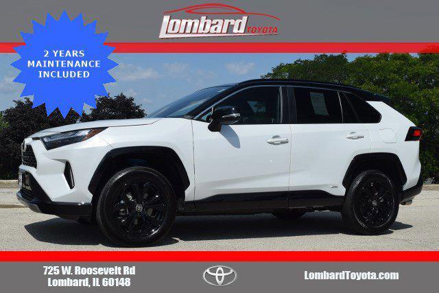 used 2025 Toyota RAV4 Hybrid car, priced at $41,860