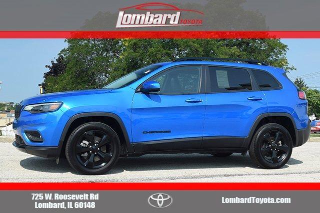 used 2021 Jeep Cherokee car, priced at $21,695