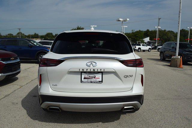 used 2022 INFINITI QX50 car, priced at $28,980