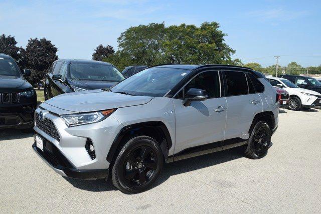 used 2021 Toyota RAV4 Hybrid car, priced at $34,995