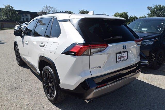 used 2022 Toyota RAV4 Hybrid car, priced at $34,500