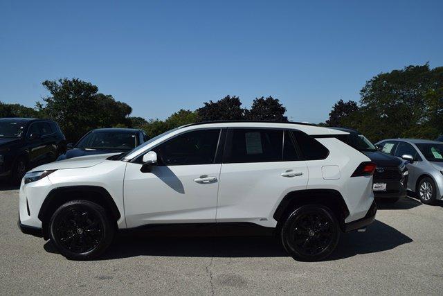 used 2022 Toyota RAV4 Hybrid car, priced at $34,500