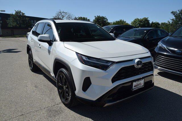 used 2022 Toyota RAV4 Hybrid car, priced at $34,500