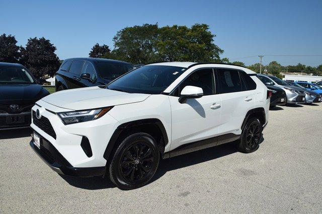 used 2022 Toyota RAV4 Hybrid car, priced at $34,500