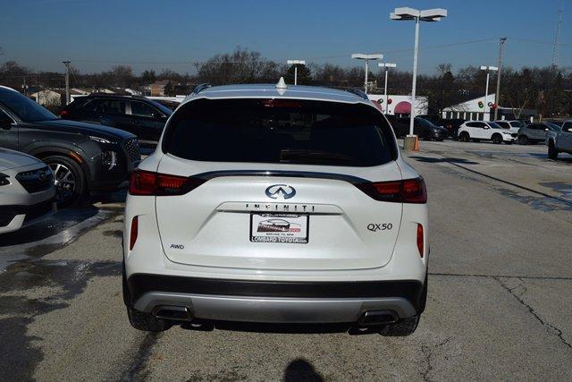 used 2022 INFINITI QX50 car, priced at $32,995