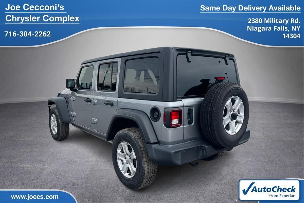 used 2021 Jeep Wrangler Unlimited car, priced at $28,000