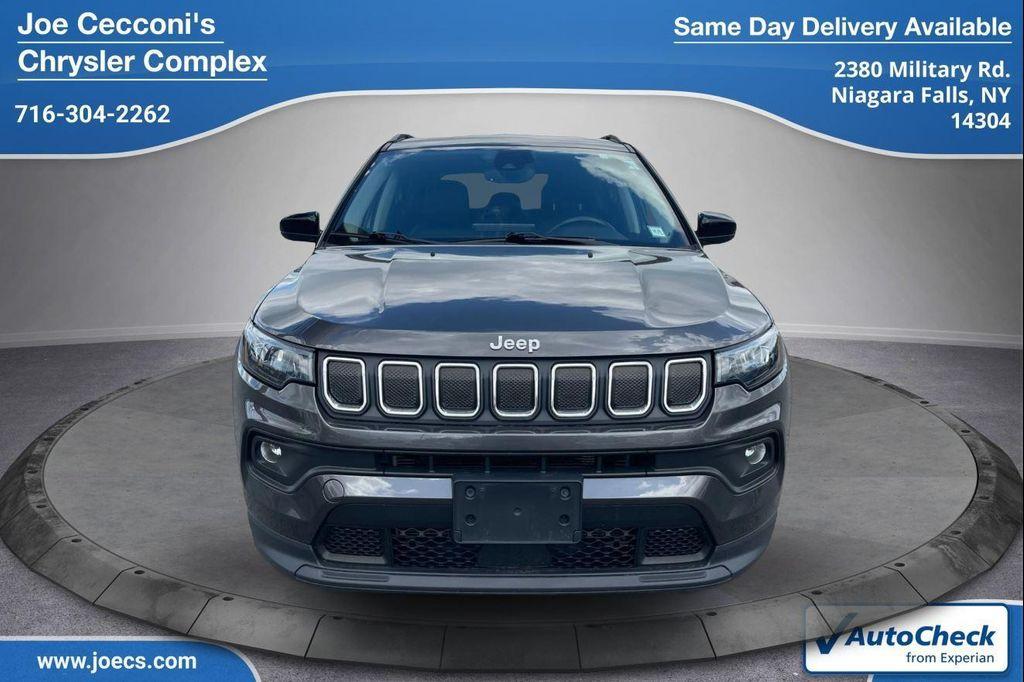 used 2022 Jeep Compass car, priced at $22,000