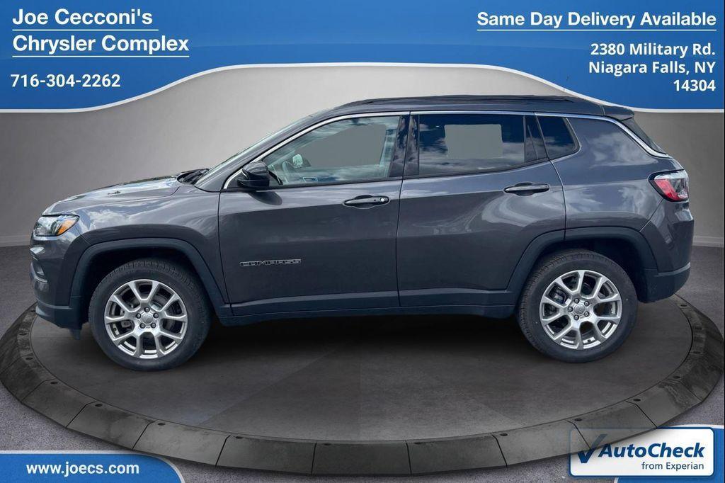 used 2022 Jeep Compass car, priced at $22,000