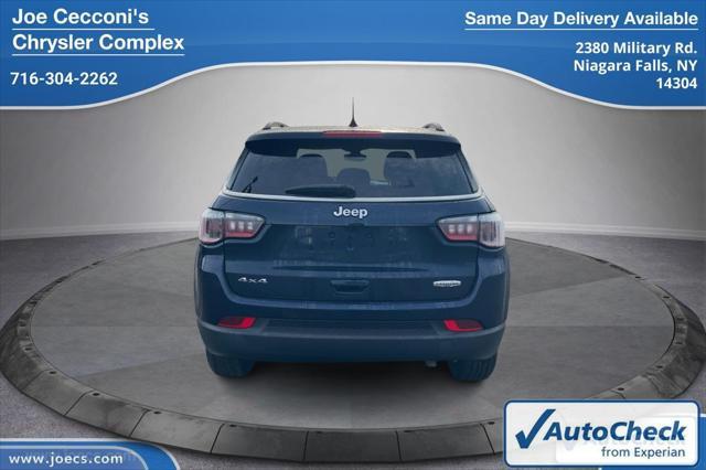 used 2021 Jeep Compass car, priced at $20,000