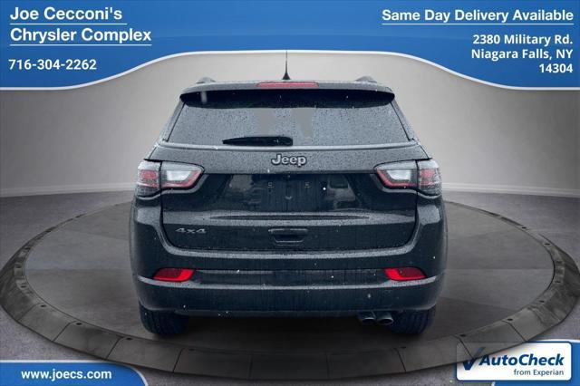 used 2022 Jeep Compass car, priced at $24,500