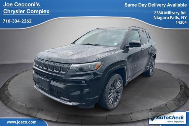 used 2022 Jeep Compass car, priced at $24,500