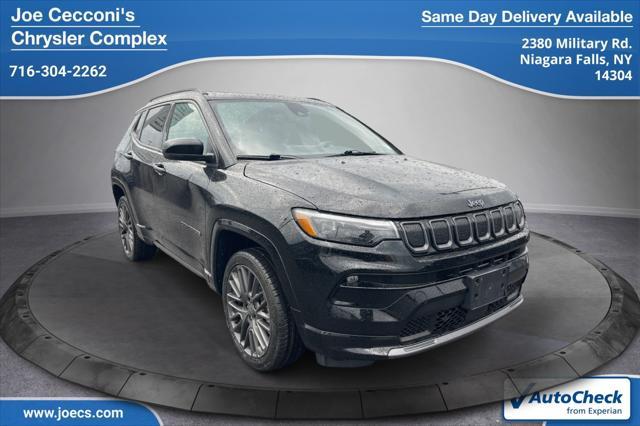 used 2022 Jeep Compass car, priced at $24,500