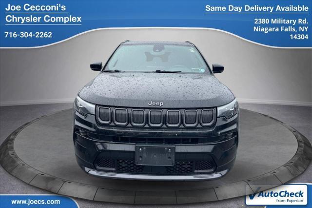 used 2022 Jeep Compass car, priced at $24,500
