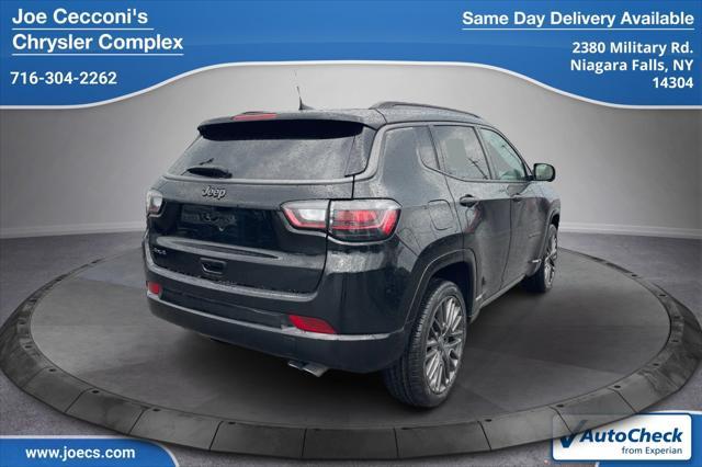used 2022 Jeep Compass car, priced at $24,500