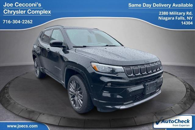 used 2022 Jeep Compass car, priced at $24,500