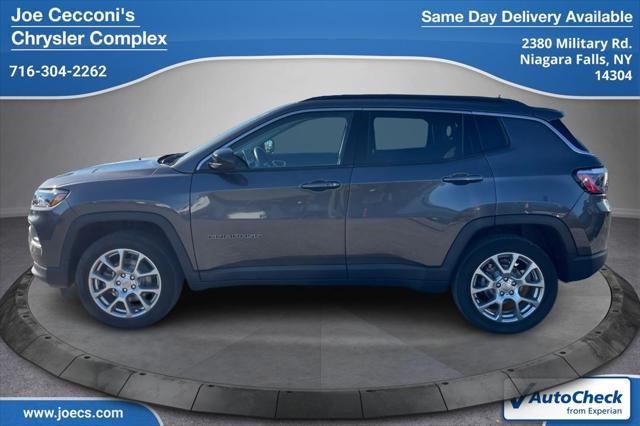 used 2022 Jeep Compass car, priced at $21,500