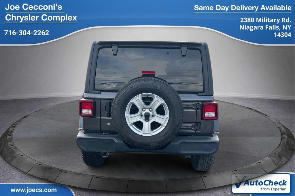 used 2020 Jeep Wrangler Unlimited car, priced at $23,500
