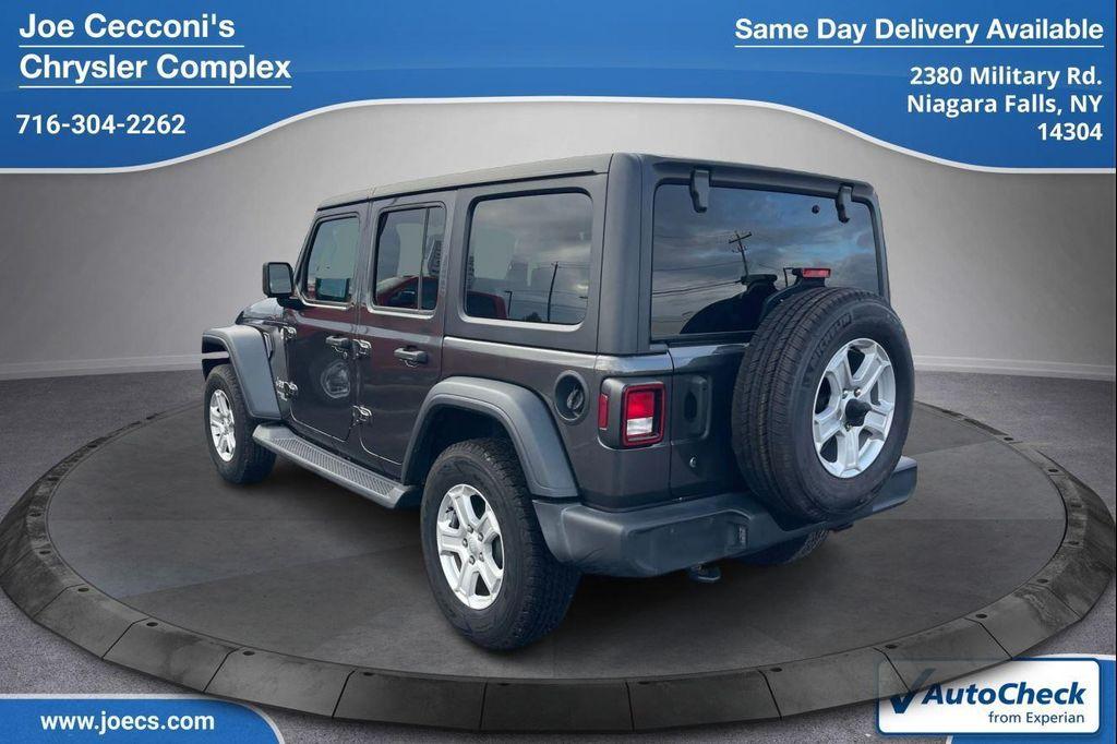 used 2020 Jeep Wrangler Unlimited car, priced at $23,500