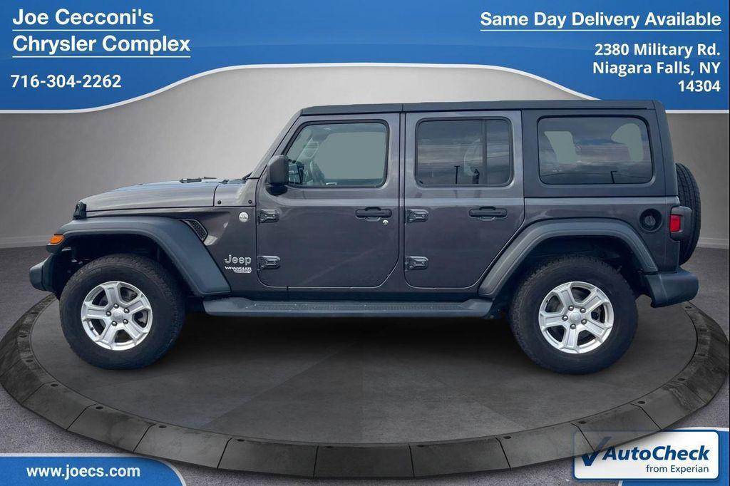 used 2020 Jeep Wrangler Unlimited car, priced at $23,500