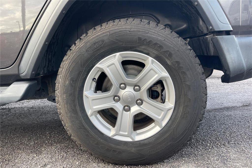 used 2020 Jeep Wrangler Unlimited car, priced at $23,500