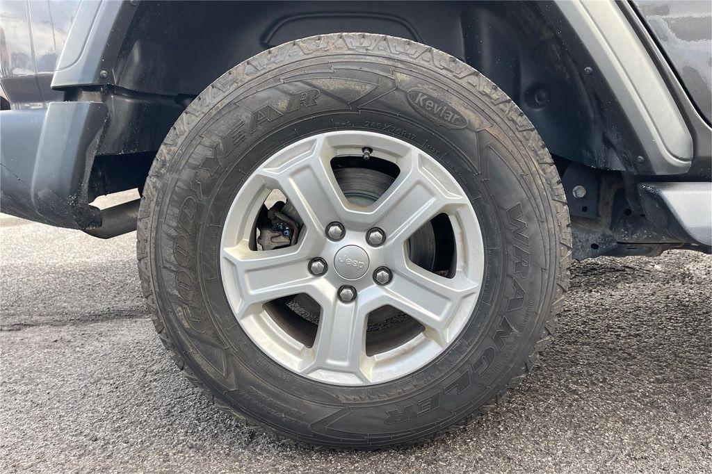 used 2020 Jeep Wrangler Unlimited car, priced at $23,500