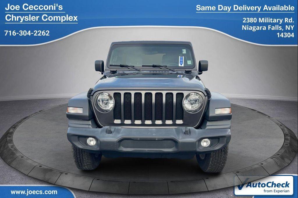 used 2020 Jeep Wrangler Unlimited car, priced at $23,500