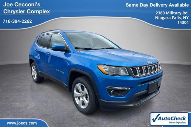 used 2021 Jeep Compass car, priced at $19,980