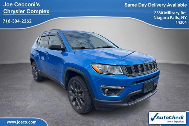 used 2021 Jeep Compass car, priced at $20,680