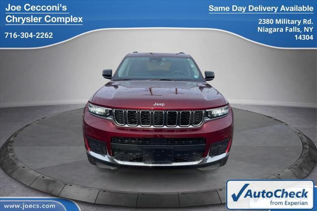 used 2021 Jeep Grand Cherokee L car, priced at $30,000