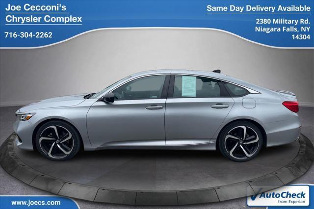 used 2022 Honda Accord car, priced at $25,500