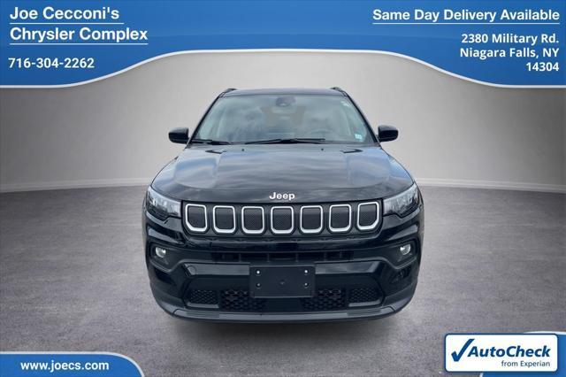 used 2022 Jeep Compass car, priced at $19,500