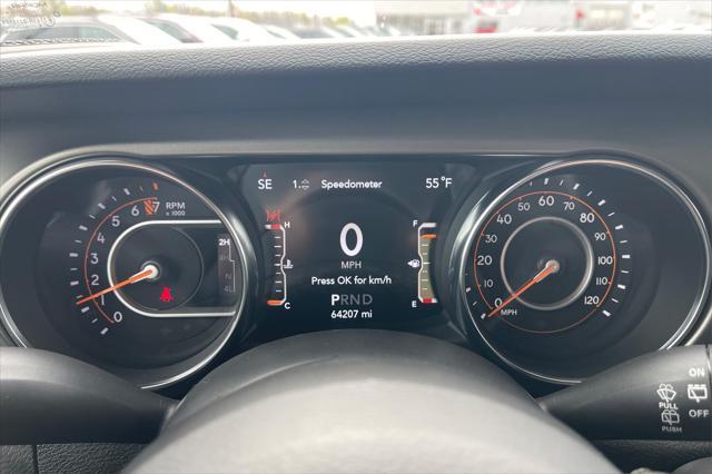 used 2021 Jeep Wrangler car, priced at $29,000