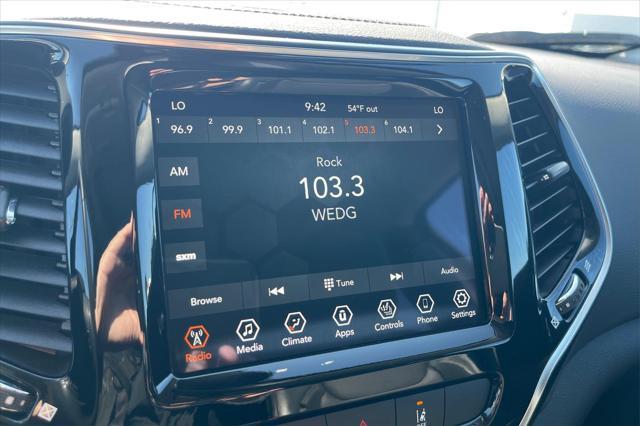 used 2021 Jeep Cherokee car, priced at $24,000