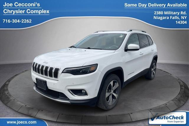 used 2021 Jeep Cherokee car, priced at $24,000