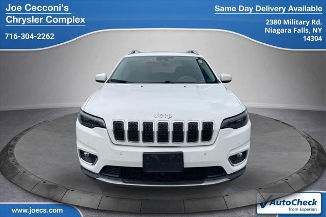 used 2021 Jeep Cherokee car, priced at $24,000