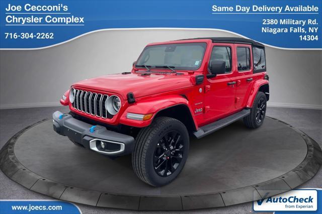 used 2024 Jeep Wrangler 4xe car, priced at $42,000
