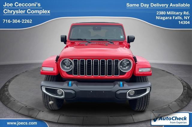 used 2024 Jeep Wrangler 4xe car, priced at $42,000