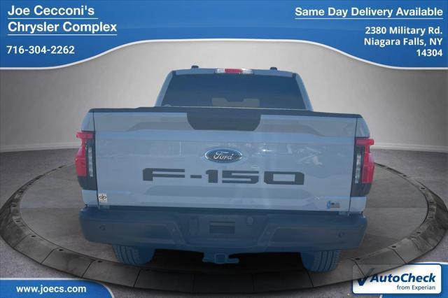used 2023 Ford F-150 Lightning car, priced at $37,500