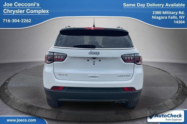 used 2022 Jeep Compass car, priced at $24,500