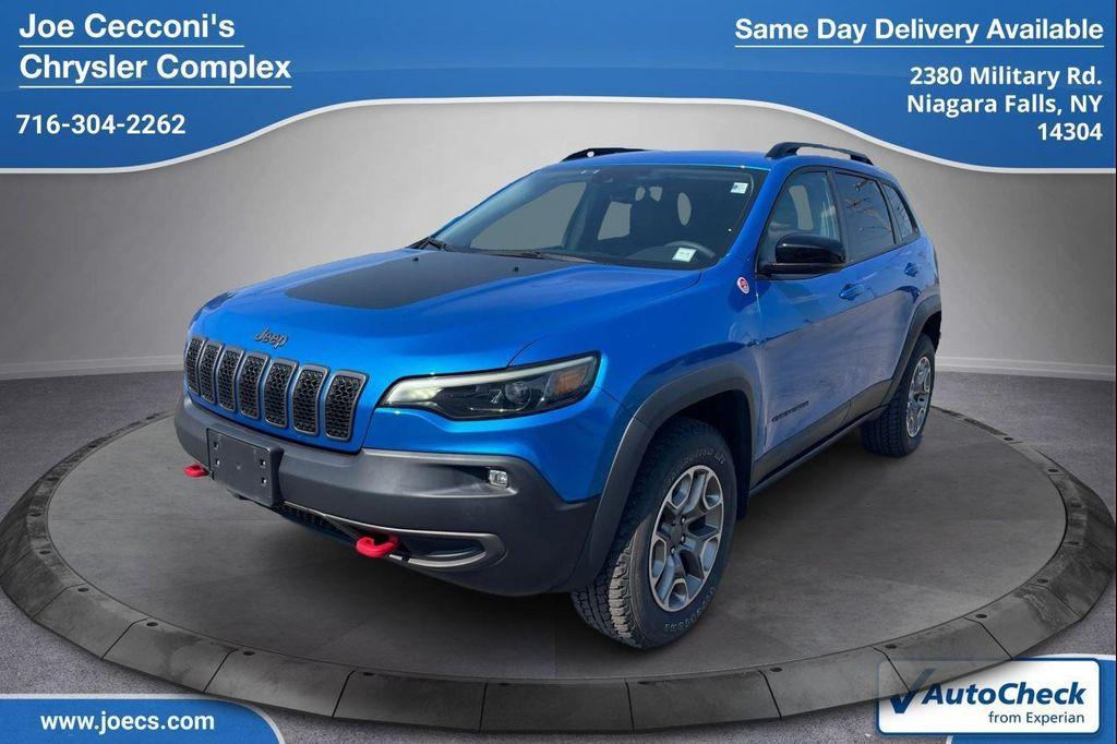 used 2022 Jeep Cherokee car, priced at $27,000