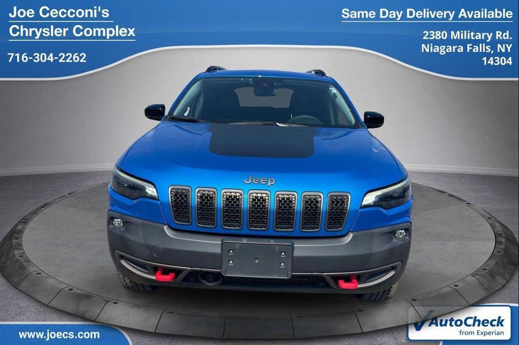 used 2022 Jeep Cherokee car, priced at $27,000