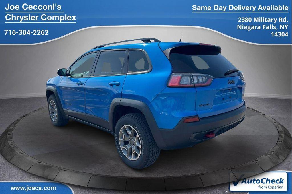 used 2022 Jeep Cherokee car, priced at $27,000