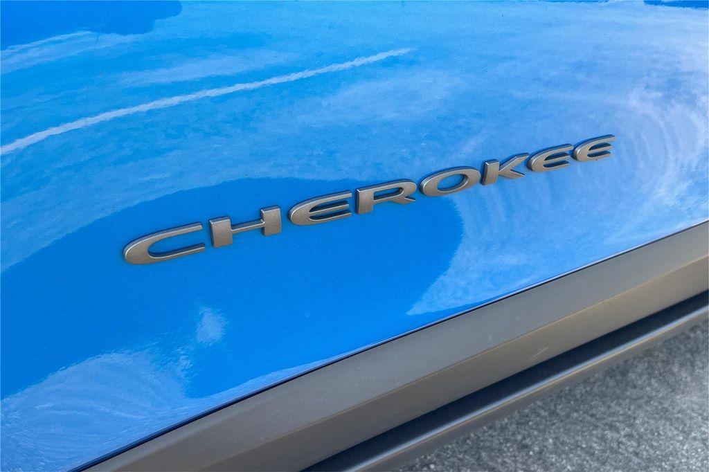 used 2022 Jeep Cherokee car, priced at $27,000