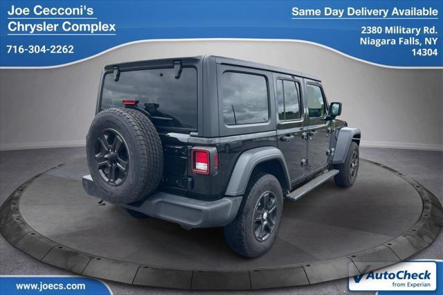 used 2020 Jeep Wrangler Unlimited car, priced at $24,500