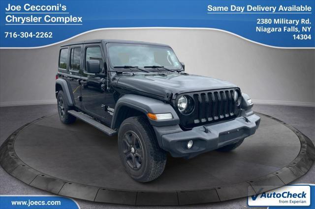 used 2020 Jeep Wrangler Unlimited car, priced at $24,500