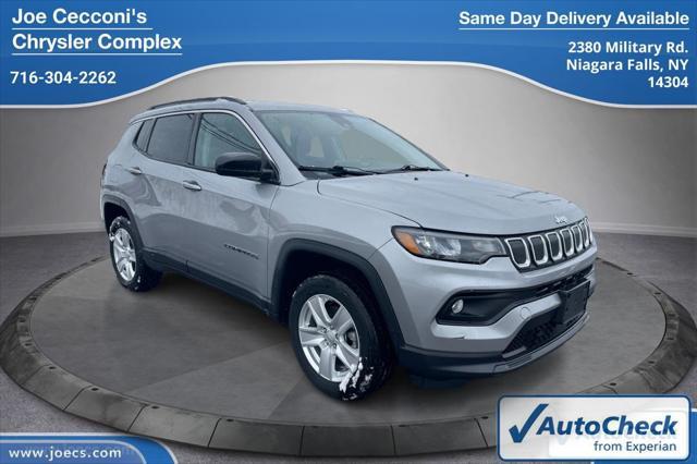 used 2022 Jeep Compass car, priced at $21,500