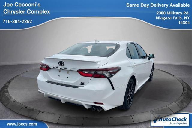 used 2023 Toyota Camry car, priced at $27,500