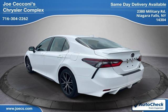 used 2023 Toyota Camry car, priced at $27,500