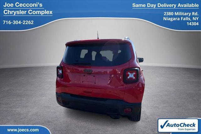 used 2021 Jeep Renegade car, priced at $18,490